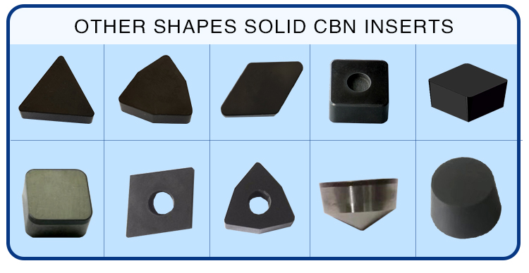 Cbn RNGN150700 RNMN1207 RNGN1204 PCBN Solid Cbn Insert Turning Roll Cast Iron Lathe Turning Tool(图5)